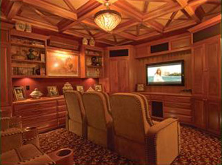 Luxury Villa Kismet Media Room
