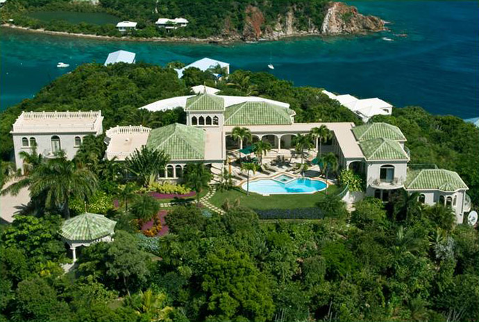 St John Caribbean Luxury Villa Kismet 360 Aerial View
