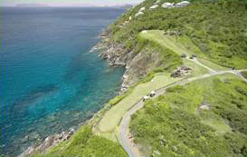 Mahogany Run Golf Course St Thomas USVI Aerial View